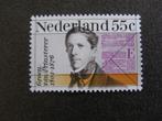 1976: NVPH 1090 100e Sterfdag Mr. Groen van Prinsterer, Postzegels en Munten, Postzegels | Nederland, Na 1940, Ophalen of Verzenden