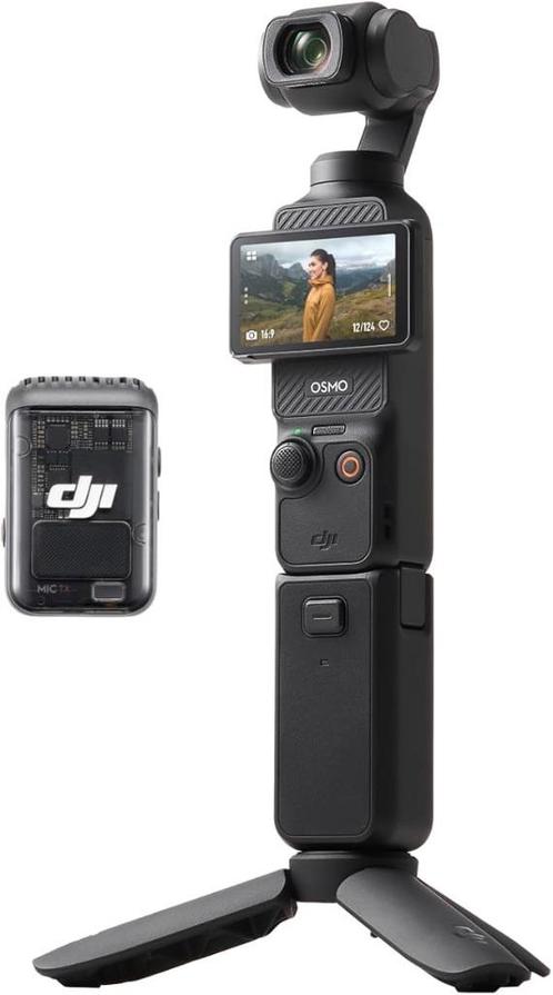 DJI Osmo Pocket 3 Creator Combo Gloednieuw & Garantie, Audio, Tv en Foto, Actiecamera's, Nieuw, Overige merken, Ophalen of Verzenden