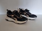 Mexx dames Sneakers - Maat 40 - Zwart/Goud, Mexx, Zwart, Ophalen of Verzenden, Sneakers of Gympen