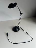 Zwarte Bureaulamp / Leeslamp, Ophalen of Verzenden, Gebruikt, Metaal, Minder dan 50 cm