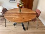 Teak houten eettafel 130cm, Huis en Inrichting, Tafels | Eettafels, Ophalen, Zo goed als nieuw, 100 tot 150 cm, 100 tot 150 cm