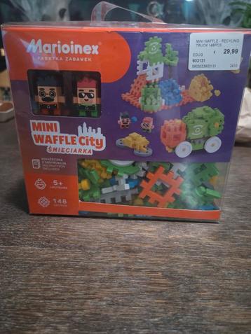 Marioinex Mini Waffle City Recycling Truck - Nieuw! beschikbaar voor biedingen