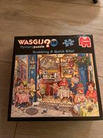 Wasgij Grabbing a Quick Bite - Mist 1 stukje, Hobby en Vrije tijd, Ophalen, 500 t/m 1500 stukjes, Gebruikt, Legpuzzel