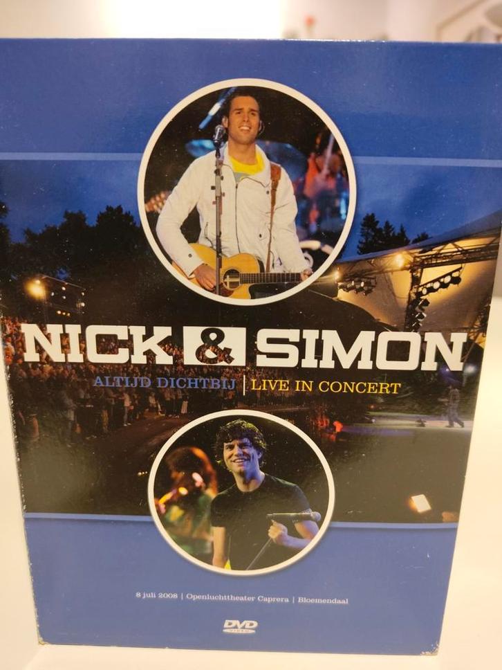 Nick & Simon - Altijd Dichtbij Live in Concert DVD Boxset, Cd's en Dvd's, Dvd's | Muziek en Concerten, Ophalen of Verzenden