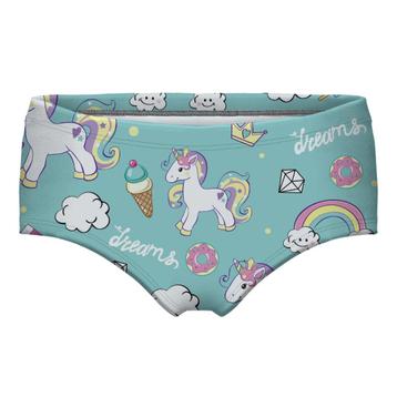 Groen onderbroekje unicorn slipje lingerie onderbroek broek beschikbaar voor biedingen