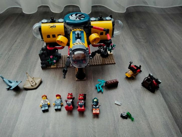 Lego City 60265 Ocean Onderzoeksbasis, Kinderen en Baby's, Speelgoed | Duplo en Lego, Zo goed als nieuw, Lego, Complete set, Ophalen of Verzenden