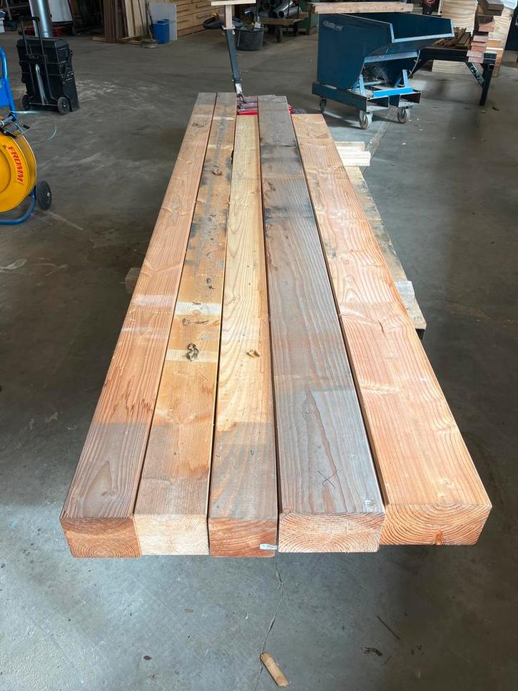 Douglas & Vuren B-keus Balken - Diverse Maten, Doe-het-zelf en Verbouw, Hout en Planken, Gebruikt, Balk, Vuren, 300 cm of meer