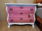 Buikkastje met lades - Roze/Wit, Huis en Inrichting, Ophalen, Gebruikt, Vintage, 50 tot 100 cm