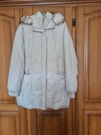 Winterjas dons, Kleding | Dames, Jassen | Winter, Ophalen of Verzenden, Zo goed als nieuw, Maat 42/44 (L), Beige