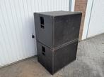 Rcf esw 1018 copy met rcf l18p300, Gebruikt, Subwoofer, 120 watt of meer, Ophalen