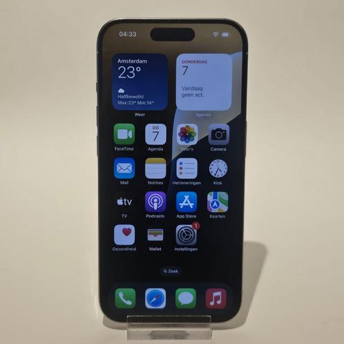 iPhone 15 Pro 128GB Zilver | Nette Staat, Telecommunicatie, Mobiele telefoons | Apple iPhone, Gebruikt