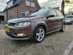 Volkswagen Polo 1.2 TSI Highline automaat 1e eig airco cruis, Auto's, Euro 6, 4 cilinders, Bruin, 1039 kg