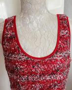 Sandwich rode jurk maat 44, Maat 42/44 (L), Ophalen of Verzenden, Zo goed als nieuw, Knielengte