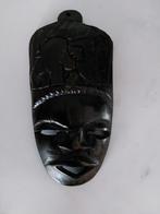 Afrikaans ebbenhouten wandmasker - Malawi stijl, Antiek en Kunst, Ophalen of Verzenden