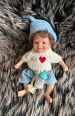 Reborn baby’tje siliconen 15 cm prematuurtje, Verzamelen, Poppen, Verzenden, Zo goed als nieuw