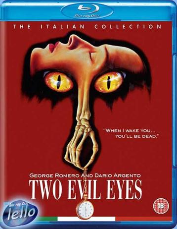 Blu-ray: Two Evil Eyes (1990 Dario Argento George Romero) UK beschikbaar voor biedingen