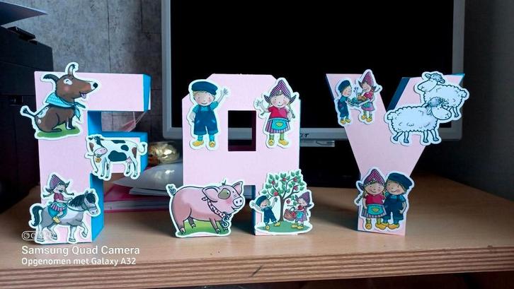 Fien en Teun Naamslinger/Traktatie, Kinderen en Baby's, Kinderspulletjes, Nieuw, Ophalen of Verzenden