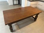 Massief houten uitschuifbare eettafel - klassiek - 194 > 358, Antiek en Kunst, Antiek | Meubels | Tafels, Ophalen