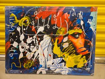 Peter Klashorst op doek Night Club Noir  beschikbaar voor biedingen