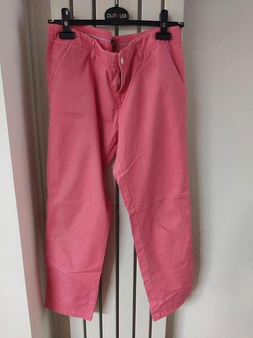 Roze/rode chino van Yes or No, Kleding | Dames, Broeken en Pantalons, Zo goed als nieuw, Maat 36 (S), Roze, Ophalen of Verzenden