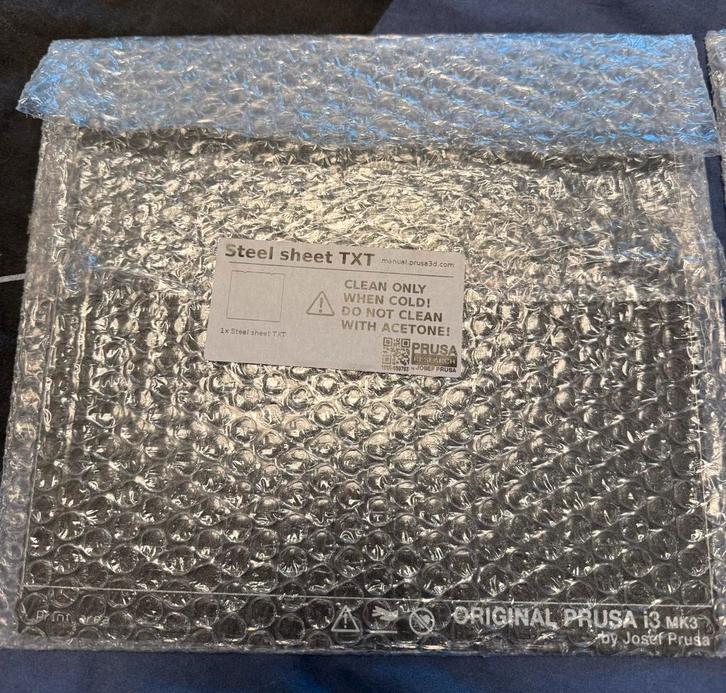 Prusa Textured PEI Powder Coated Steel Sheet, Computers en Software, 3D Printers, Nieuw, Ophalen of Verzenden