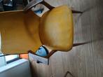Leuke polonio stoelen te koop! Geel! Zonder tafel! 4st, Minder dan 50 cm, Gebruikt, Minder dan 75 cm, Ophalen of Verzenden