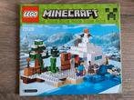Lego Minecraft 21120 The Snow Hideout, Complete set, Ophalen of Verzenden, Lego, Zo goed als nieuw