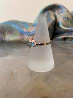 Topaas Swiss blue beschermt welvaart succes magie eyecatcher, Sieraden, Tassen en Uiterlijk, Ringen, Blauw, Nieuw, Ophalen of Verzenden