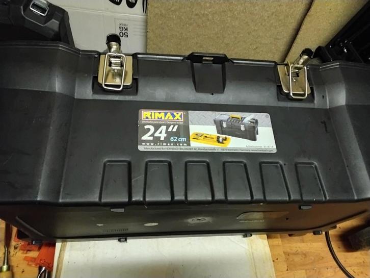 Aangeboden gereedschapskist met inhoud, Doe-het-zelf en Verbouw, Gereedschap | Handgereedschap, Ophalen of Verzenden