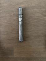 *Naaldenkoker zilver rond model, Antiek en Kunst, Antiek | Goud en Zilver, Ophalen of Verzenden, Zilver