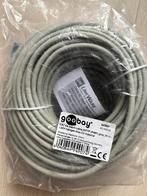 Goobay - S/FTP netwerkkabel CAT6a -- 30 meter, Ophalen of Verzenden, Nieuw