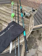 Mitchell Suprema strandvis set, Watersport en Boten, Ophalen of Verzenden, Zo goed als nieuw, Complete set