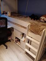 Half hoogslaper met uitschuifbaar bureau., Huis en Inrichting, Ophalen of Verzenden, Gebruikt