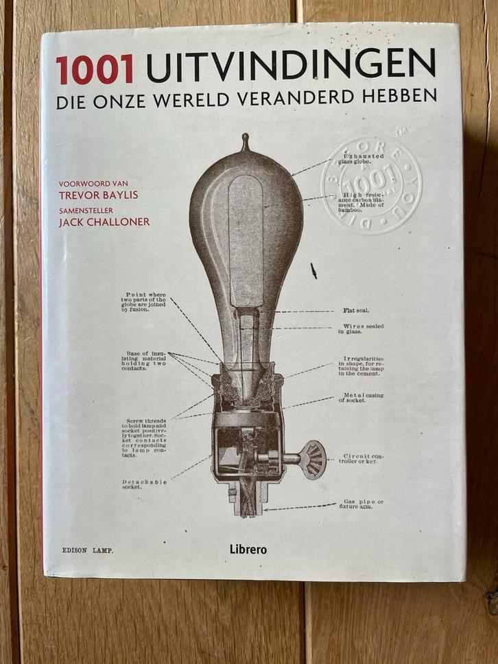 1001 Uitvindingen die onze wereld veranderd hebben, Boeken, Kunst en Cultuur | Beeldend, Gelezen, Ophalen of Verzenden