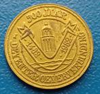 Deventer - 500 jaar Deventer Oeververbinding 1482-1982, Postzegels en Munten, Penningen en Medailles, Verzenden, Overige materialen