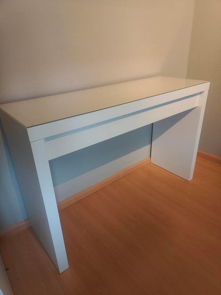 Ikea Malm Makeuptafel, Huis en Inrichting, Tafels | Kaptafels, Gebruikt, Minder dan 100 cm, 100 tot 150 cm, Hout, Ophalen