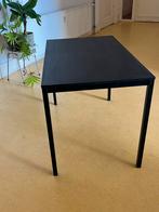 Zwarte tafel Ikea, 100 tot 150 cm, Zo goed als nieuw, Rechthoekig, 50 tot 100 cm