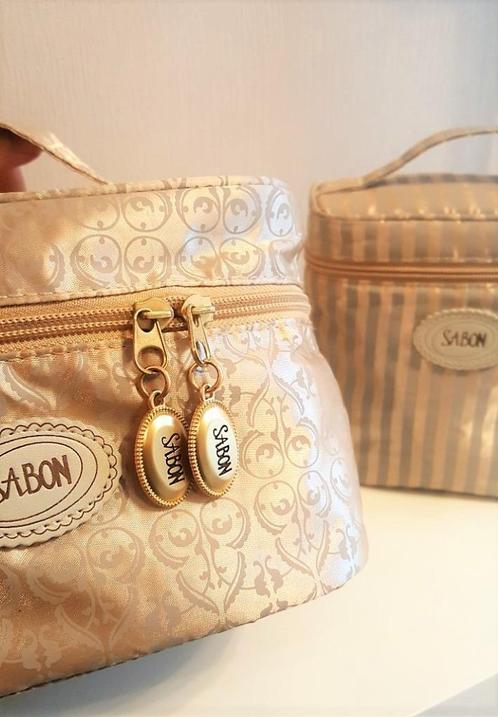 2 Sabon Toilettassen, Sieraden, Tassen en Uiterlijk, Toilettassen, Zo goed als nieuw, Verzenden