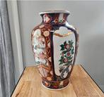 Set van 2 Vintage Aardewerk Vazen met Chinese Prints, Antiek en Kunst, Curiosa en Brocante, Verzenden