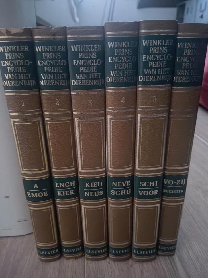 Winkler Prins Encyclopedie van het Dierenrijk - Complete Set, Boeken, Encyclopedieën, Zo goed als nieuw, Complete serie, Dieren