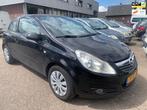 Opel Corsa 1.4-16V Business 2007 € 1950.- 1 Jr. Apk , Airc, Voorwielaandrijving, Stof, Gebruikt, Zwart