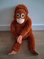 Knuffel aap Ikea Djungelskog xl 50 cm klittenband L351, Ophalen of Verzenden, Zo goed als nieuw, Overige typen
