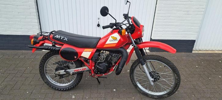 Honda MTX OT HD06 Project rood 80cc 1982, Fietsen en Brommers, Brommers | Oldtimers, Overige merken, Maximaal 45 km/u, Ophalen of Verzenden