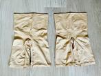 2 beige corrigerende broekjes Hunkemöller maat small, Hunkemöller, Ophalen of Verzenden, Beige, Broekje of Short