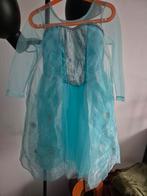 Elsa verkleed jurk met elsa schoentjes. En hakjes., Kinderen en Baby's, Ophalen, Zo goed als nieuw, 122 t/m 128, Meisje