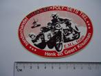 sticker Henk Geert Knuiman EML motorcross vintage zijspan, Verzamelen, Stickers, Verzenden