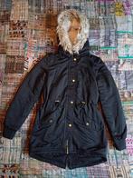 H&M Winterjas Maat 158 Zwart/Goud, Meisje, H&M, Ophalen of Verzenden, Zo goed als nieuw
