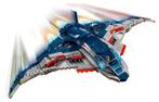 LEGO Marvel 76325 Avengers Age of Ultron Quinjet 1131 delig, Ophalen of Verzenden, Nieuw, Complete set, Lego
