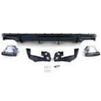 AMG Look Uitlaten + Diffuser Glans Zwart Black Tip Voor MB C, Auto diversen, Tuning en Styling, Verzenden, Automotive Parts, A.parts@hotmail.nl