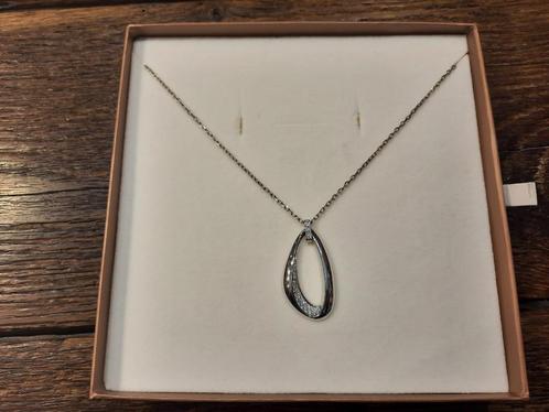 Rhodiated sterling zilveren 925 ketting met hanger van "Nona, Sieraden, Tassen en Uiterlijk, Kettingen, Nieuw, Zilver, Zilver